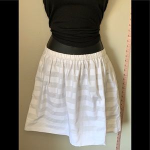 Gap White Skater Skirt
